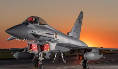 Qatar's first Eurofighter Typhoon for World Cup